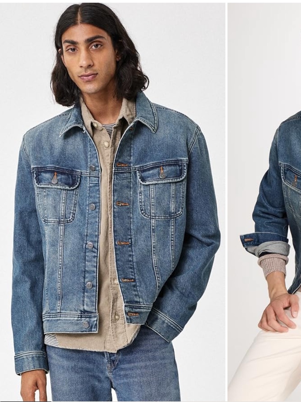 APC Washed Stretch New Denim Jacket
